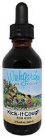 WishGarden Herbs - Kick-It Cough for Kids, Helps Calm Coughs and Soothe Sore Throats, Gentle and Effective (2 oz Dropper)
