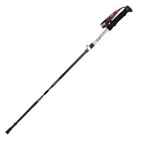 Crutches Outdoor Trekking Poles Ultra-Light Telescopic Foldable Climbing Sticks Hiking Sticks Black Blue Red White (Color : White, Size : 35cm)