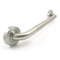 WingIts WPGB5SN24ROP Platinum Rope, 24-Inch Length x 1.25-Inch Diameter Grab Bar, Satin Stainless