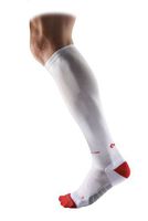 McDavid 8832 10K Runner Socks, White