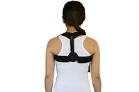 Back Brace Posture Corrector Trainer for Women Men Lightweight Adjustable Ultra Soft Back Shoulder Straightener Upper Support for Kyphosis Scoliosis