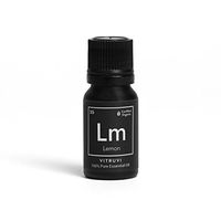 Vitruvi Organic Lemon Essential Oil, 100% Pure Undiluted Premium Grade Essential Oil, Certified Organic (0.3 oz)