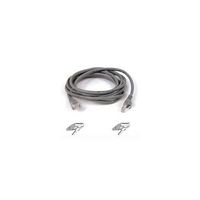 Belkin A3L980-30-S Cat. 6 Utp Patch Cable - 1 X Rj-45 Male - 1 X Rj-45 Male - 30ft - Gray - NEW - Retail - A3L980-30-S