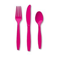 Cutlery Hot Magenta 24ct Size 24ct Cutlery Hot Magenta 24ct