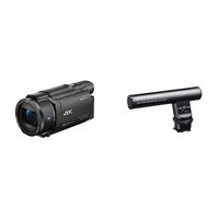 Sony FDRAX53/B 4K HD Video Recording Camcorder (Black) with Microphone