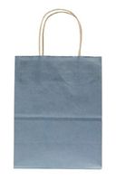 Premier Packaging AMZ-204107 15 Count Colors on White Shopper Gift Bag, 8.25 by 10.5-Inch, Light Blue