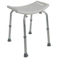 Bath & Shower Adjustable Safety Seat/Bench (White)