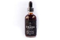 Apple Cider Based Triple Extraction Chaga Mushroom Extract Made with Wild Harvested Chaga from Alaska, 2 fl.oz. Alcohol Free