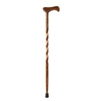 Handcrafted Wood Walking Cane - Made in the USA by Brazos - Laminated Bocote/Maple - 37 Inches