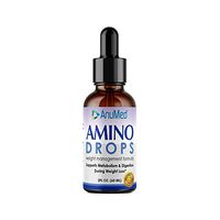 Anumed Premium Amino Drops | Extra Strength Cleanser Detox | Eliminate Toxic | Flatten Belly | Supports Digestion During Weight Loss |Appetite Suppressant | Burn Fat|Metabolism | Energy Booster| (2oz)