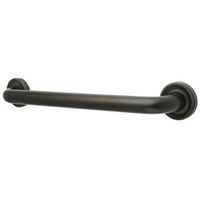 Made to Match Camelon Beaded Grab Bar Finish: Oil Rubbed Bronze, Size: 16"