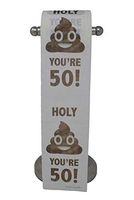 Happy 50th Birthday Toilet Paper Prank Funny Gag Gift!