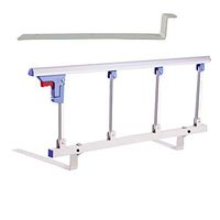 LLF Foldable Bed Rail Safety Assist Handle Bed Railing Guard Rails for Elderly & Seniors, Adults, Children Folding Hospital Bedside Grab Bar Bumper Handicap Medical Assistance Devices