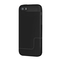 Incipio IPH-830 Edge PRO for iPhone 5-1 Pack - Retail Packaging - Black/Black
