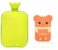 Hot water bottle Hot water bottle red Children hot water bottle Hot water bottle pvc Hot water bottle explosion-proof.8l-redO