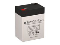 PC4.5-6F1 6 Volt 4.5 AmpH SLA Replacement Battery with F1 Terminal