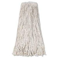Boardwalk Mop Head, Premium Standard Head, Cotton Fiber, 32Oz, White, 12/Carton