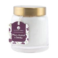 Northern Lights Essentials Jar Plum Orchid & Dahlia, 10 oz