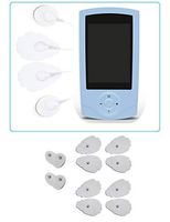 TENS Unit 16 Modes Portable Electro Massage Therapy Device Pulse Impulse Massage Blue Device Extra 8+4 Pads
