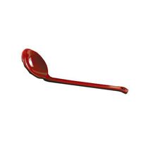 Yanco CR-7003 Black and Red Two-Tone Noodlespoon, 8.25" Length, Melamine, Black/Red Color, Pack of 72