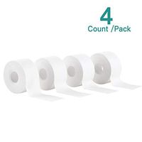 White Athletic Sports Tape（4-Pack）-Very Strong Best Tape for Athlete & Medical Trainers & First Aid Injury Wrap. Perfect for Fingers Ankles Wrist