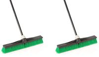 O-Cedar afv Professional 24" Multi-Surface Maxi-Lok Push Broom, 2 Pack