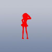 DECOR HARUHI SUZUMIYA DECAL WINDOW DIE CUT MACBOOK BIKE ART VINYL DECORATION CAR WALL ART CAR AUTO NOTEBOOK LAPTOP RED HOME DECOR HELMET ANIME MANGA