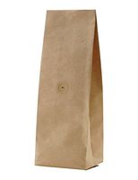 BAP 8 oz Kraft Side Gusseted Bag with Valve for Coffee (100 pcs)