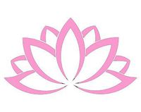 CCI Lotus Flower Yoga Decal Vinyl Sticker|Cars Trucks Vans Walls Laptop| Pink |5.5 x 3.75 in|CCI1572