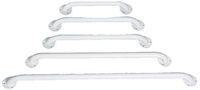 Medline MDS86018 Grab Bar, 18", White (Pack of 3)