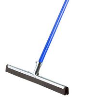 Ettore 61054 Wipe and Dry 18-Inch Floor Squeegee with 53-Inch Handle (2 Pack)