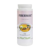 Maxi Health Fibermax Powder - Cleansing Formula - Laxative - 14 Ounce Bottle - Kosher