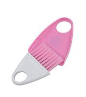 MXY Home Plastic Handle Mini Broom and Dustpan Set Corner Cleaner for Office Home Kitchen Car Keyboard (Pink)