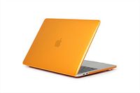 Hulorry 12 inch Case MacBook Clear,Retina MacBook 12 inch Hard Shell Case Slim Protective Case Cover for Macbook 12" with Retina Display Shell Cover Model A1534 (2017/2016/2015 Version),Orange
