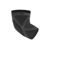 Shock Doctor 2026 Comp Knit Elbw SLV Gry/blk A/XL, Black/Grey, X-Large