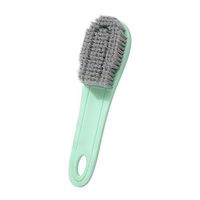 Kitchen Cleaning Brush Kitchen Wash Washing Tool Bowl Palm Brush Shoe Scrubber Cleaning Brush,Can Disassembled and Hanging,Clean Corner Gaps (Green)