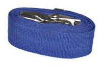 Kinsman Enterprises 80376 Gait Belt with Metal Buckle, 2" Width, 54" Length, 9 Royal Blue