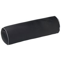 PCP Reversible 2-in-1 Travel Cushion with Microbead Fill for Neck and Back, Black