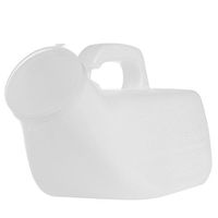 cici store 1200ML Male Men Urgent Urine Urinal Bottle With Lid Outdoors Travel Car Toilet (white)