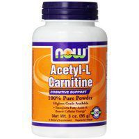 NOW Foods Acetyl L-Carnitine Pure Powder, 3 Ounces