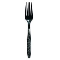 Solo GDR5FK-0004 Xtra-heavy Weight PS Black Fork - Bulk (Case of 1000)