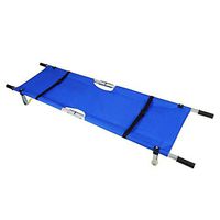 GaoFan Folding Compact Stretcher, Portable Stretcher with Wheels for Emergency Rescue Hospital,Clinic,Home,Sports Venues