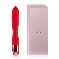 Strongest Wireless Wand Massager - Dual Powerful Motors - Powerful Massager with 10 Vibration Patterns - One-Button Operation - USB Rechargeable - Memory Function - Arbitrary Bending (Red)