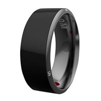 Leoie High-Tech Smart Ring Creative Magic Finger Ring Support NFC Function Health Tracker Mobile Phone Ornament Gift for Men and Women (#11)
