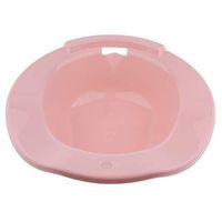 LoveinDIY High-Spa Sitz Bath Massage Hip Bath Tub for Toilet for Hemorrhoid MaternityWomen - Pink