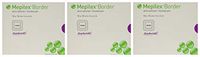 Mepilex Border Self-Adhesive Foam Dressings 4"x4", Box of 5 (Three Pack)