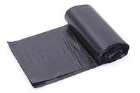 1.2-1.5 Gallon/180pcs Small Wastebasket Trash Bags Black Garbage Bag,Thin Material , bedroom office Trash Can Liners