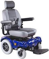 Heavy Duty Rear-Wheel Drive Power Chair, Blue