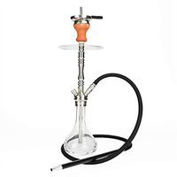 Wholesale Diving narguile Luxurious Medusa stem Stainless Steel sheesha Glass Hookah Shisha