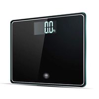 XF Scales Electronic Scales - Accurate Weight Electronic Weighing Scales Intelligent Automatic Sensing LCD Large LCD Screen Home Weighing Instrument Bathroom Accessorie (Color : Black)